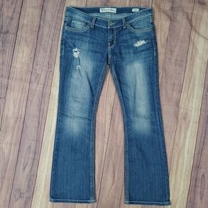 BKE Starlite Jeans Size 32R distressed